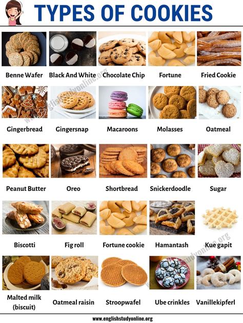Types of Biscuits .